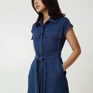 COS Blue Denim Dress